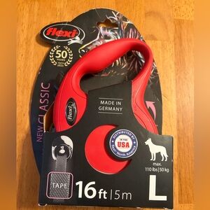 Flexi Bold Red Dog Leash